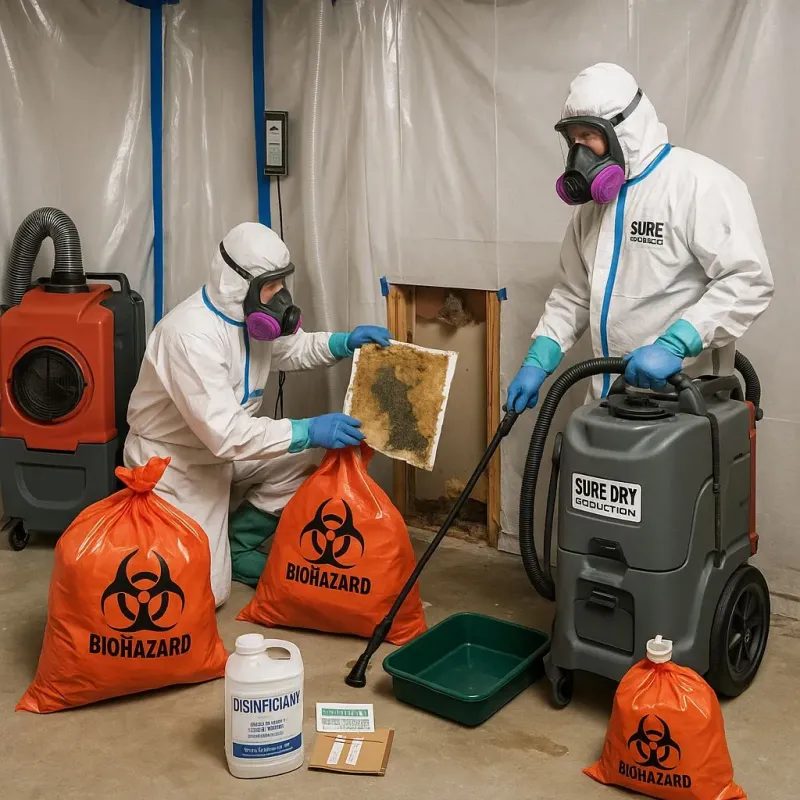 Contaminated Water Handling Protocols process in Linton, ND