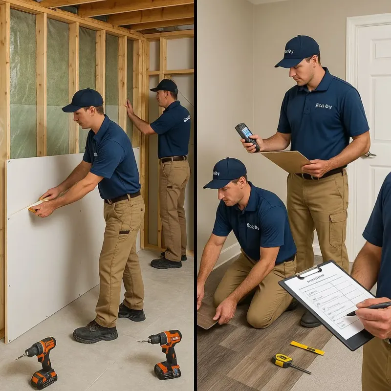 Repairs and Reconstruction process in Linton, ND